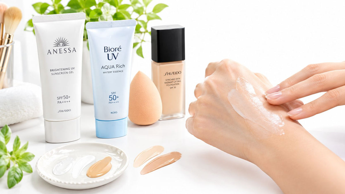 Japanese Sunscreen Under Makeup Layering Guide That Works
