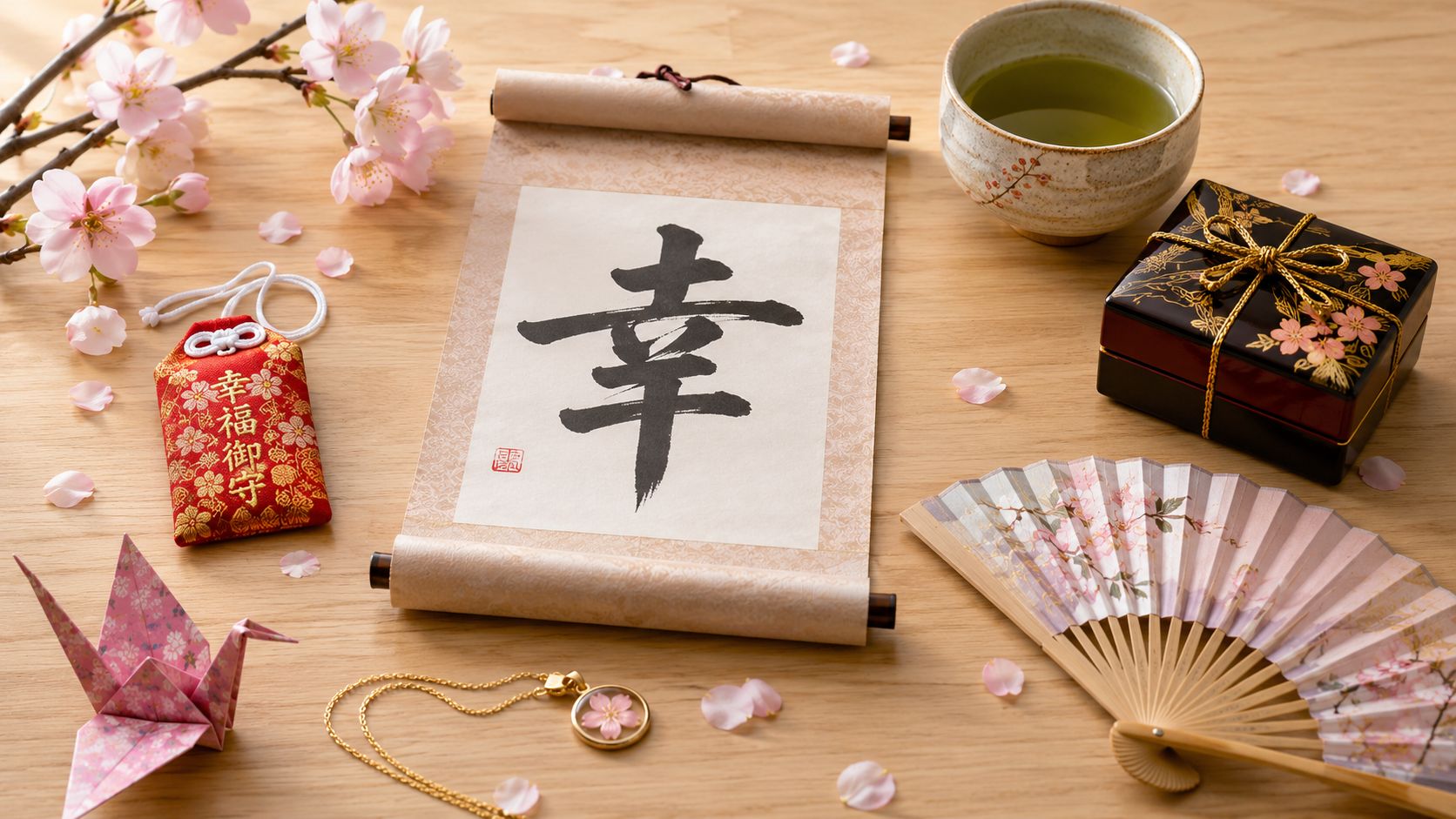 Japanese Symbols for Happiness: Meanings & Charms