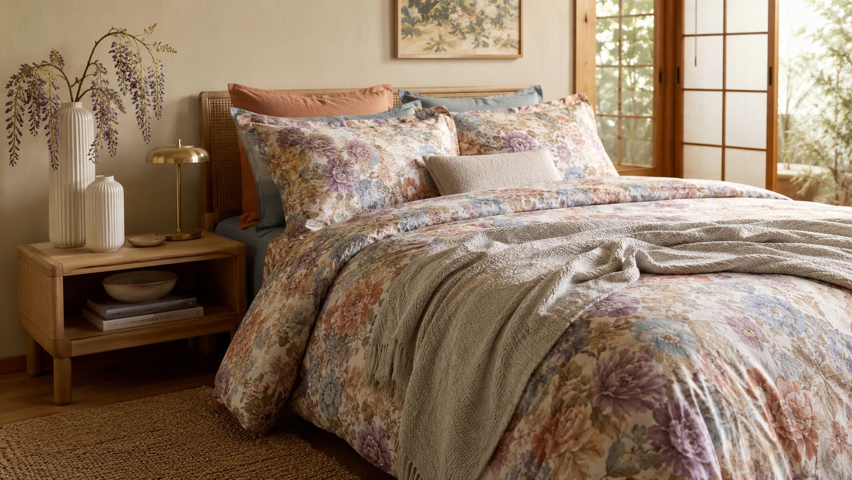 Retro Floral Bedding: Guide to Choosing & Styling Vintage