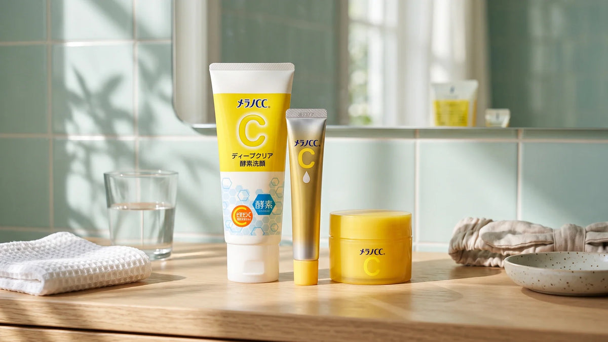 Melano CC brand sale — morning skincare routine