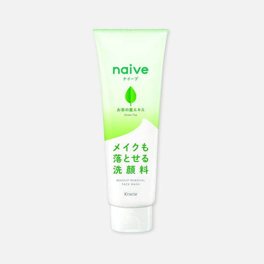 Naive Face Wash Foam Green Tea Extract 130g - Buy Me Japan