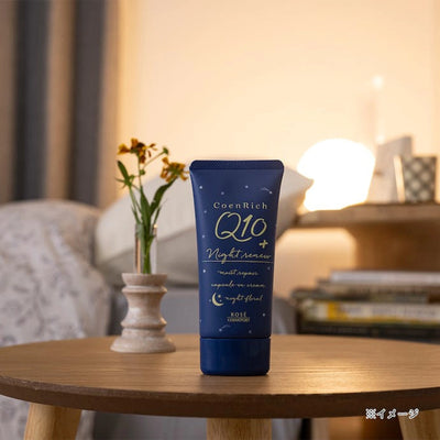 Kose Coenrich Q10+ Night Renew (Night Floral) Hand Cream 80g - Buy Me Japan