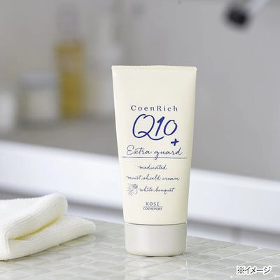 Kose Coenrich Q10+ Extra Guard (White Bouquet) Hand Cream 80g - Buy Me Japan