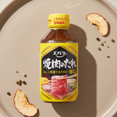 Ebara Barbecue Sauce Sweet Apple & Honey — GIFT TOP ANGLE