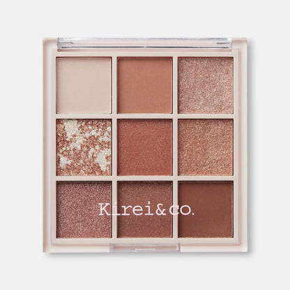 Kirei & co. 9 Colors Eye Shadow Palette (Various Types)