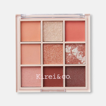 Kirei & co. 9 Colors Eye Shadow Palette (Various Types)