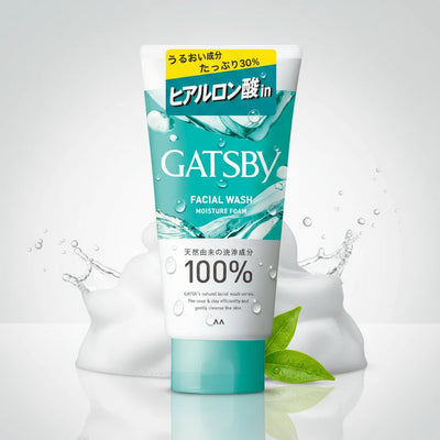 Gatsby Facial Wash Moisture Foam 130g