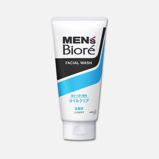 Biore Men's Oil Clear Facial Cleanser 130g - Buy Me Japan