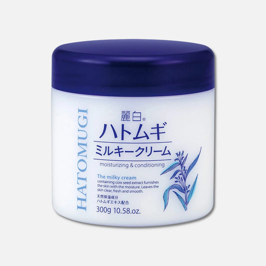 Reihaku Hatomugi Moisturizing Milky Cream 300g - Buy Me Japan
