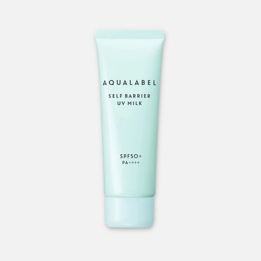 Shiseido AQUALABEL Self Barrier UV Milk SPF 50+ PA++++ 45g - Buy Me Japan