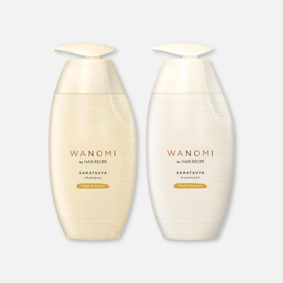 Wanomi Saratsuya Repair Shampoo & Treatment Set 350ml Each - Buy Me Japan