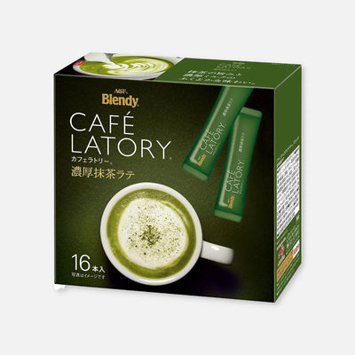 AGF Blendy Rich Matcha Latte (Pack of 6/16) - Buy Me Japan