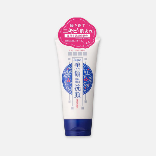 Meishoku Bigansui Acne Care Foam Face Cleanser 120g - Buy Me Japan