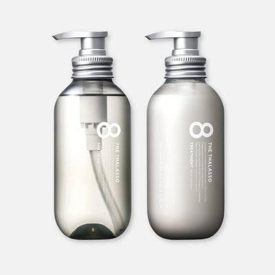 8 The Thalasso Smooth Repair & Aqua Serum Shampoo and Treatment Set (475ml Each) - Buy Me Japan