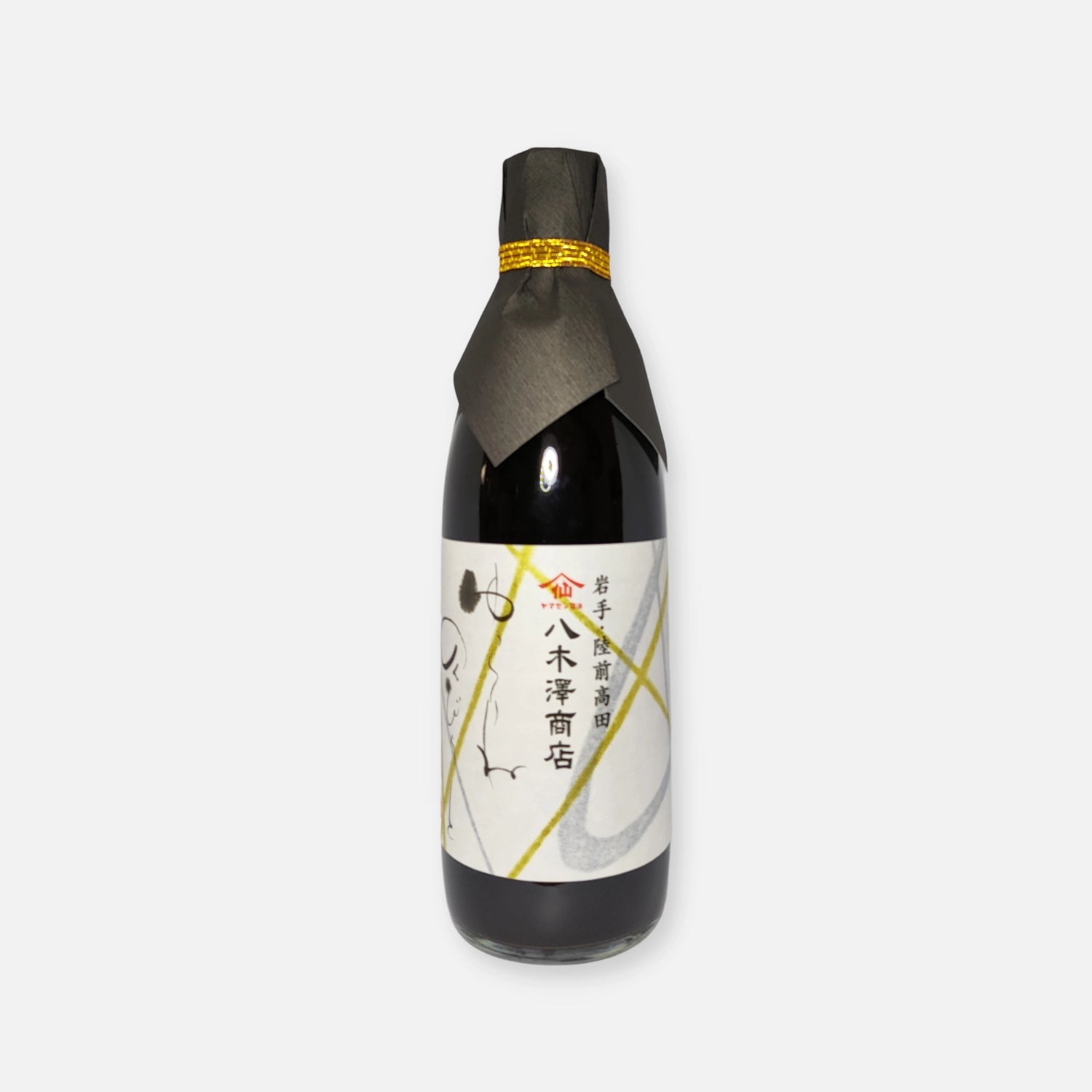 Yamasen Shoyu Whole Bean Soy Sauce Glass Bottle 360ml - Buy Me Japan