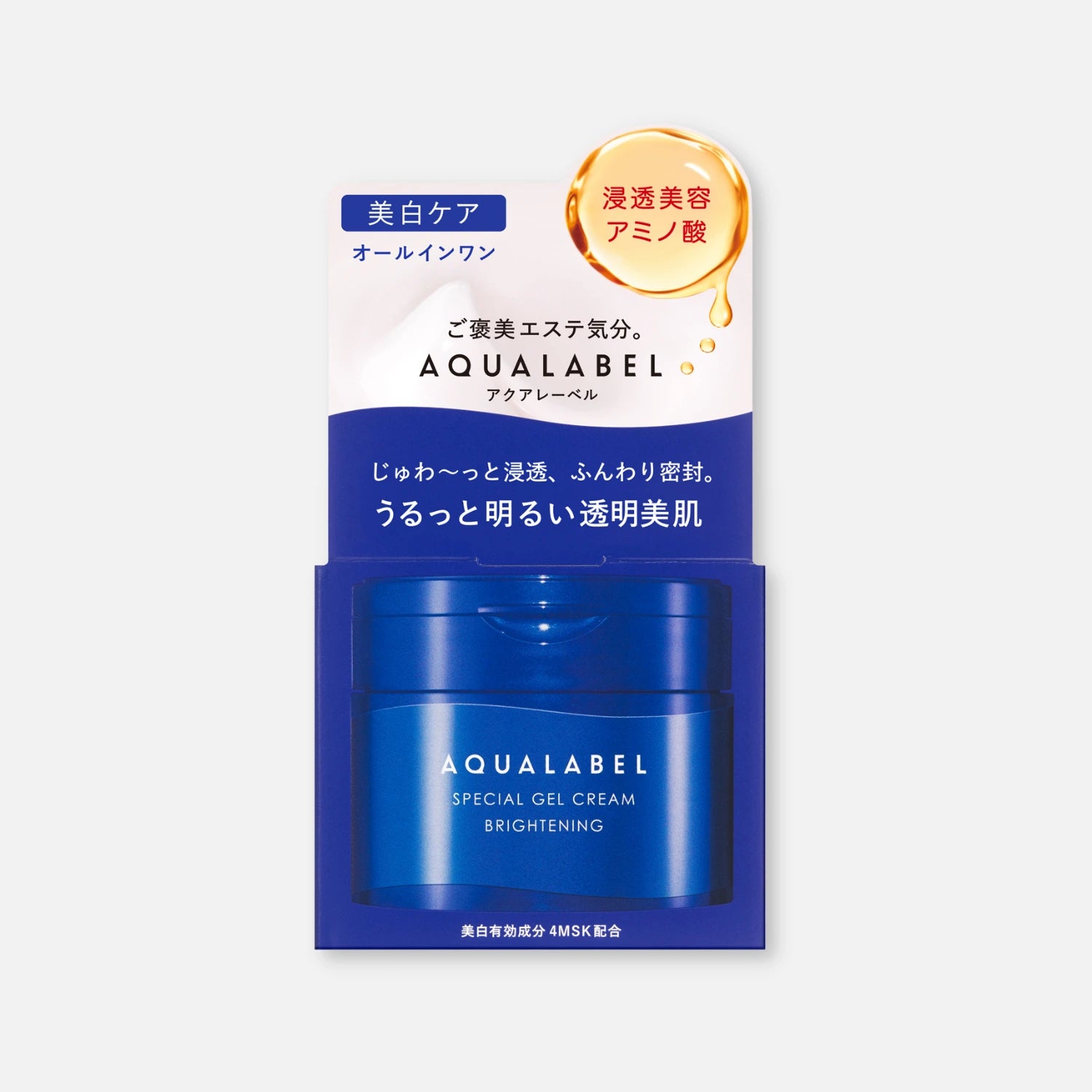 Shiseido AQUALABEL Special Gel Cream EX Brightening 90g - Buy Me Japan