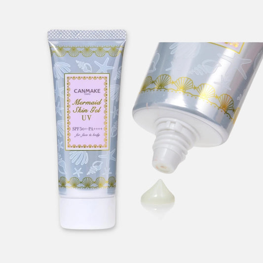 Canmake Mermaid Skin Gel UV SPF50 PA++++ 40g (Various Shades) - Buy Me Japan