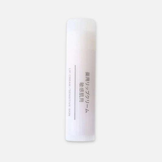 MUJI Medicated Lip Cream For Sensitive Skin 5.3g - Buy Me Japan