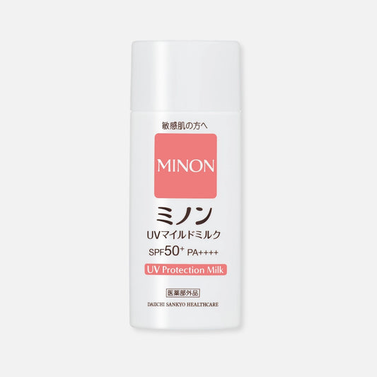 Minon UV Mild Protection Milk SPF50+/PA++++ 80ml - Buy Me Japan