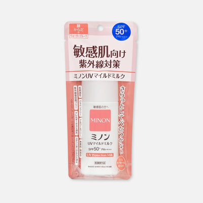 Minon UV Mild Protection Milk SPF50+/PA++++ 80ml - Buy Me Japan