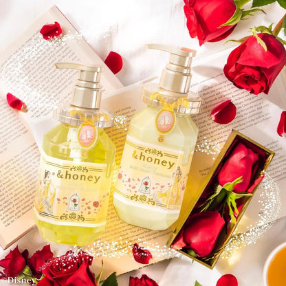 & Honey Melty Beauty and The Beast Limited Shampoo & Treatment Set 440ml Each - Buy Me Japan