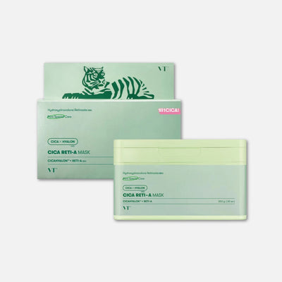 VT Cosmetics CICA RETI-A Retinol Skincare Mask (Pack of 30)