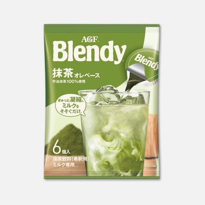 Blendy Concentrate Matcha Au Lait Base (6 Units)