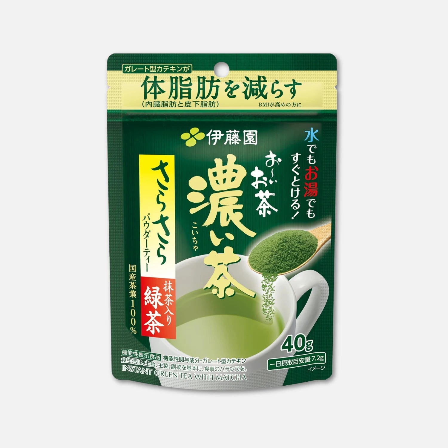 Itoen Green Tea Matcha Powder (Strong) 40g/80g