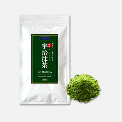 Jeau Chau Premium 100% Uji Matcha Powder From Kyoto 100g