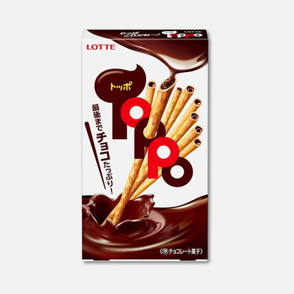 Lotte Toppo Chocolate 36g (2 Packs)