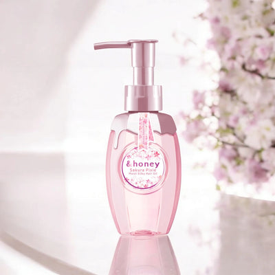 & Honey Pixie (Sakura) Moist Silky Hair Oil 100ml