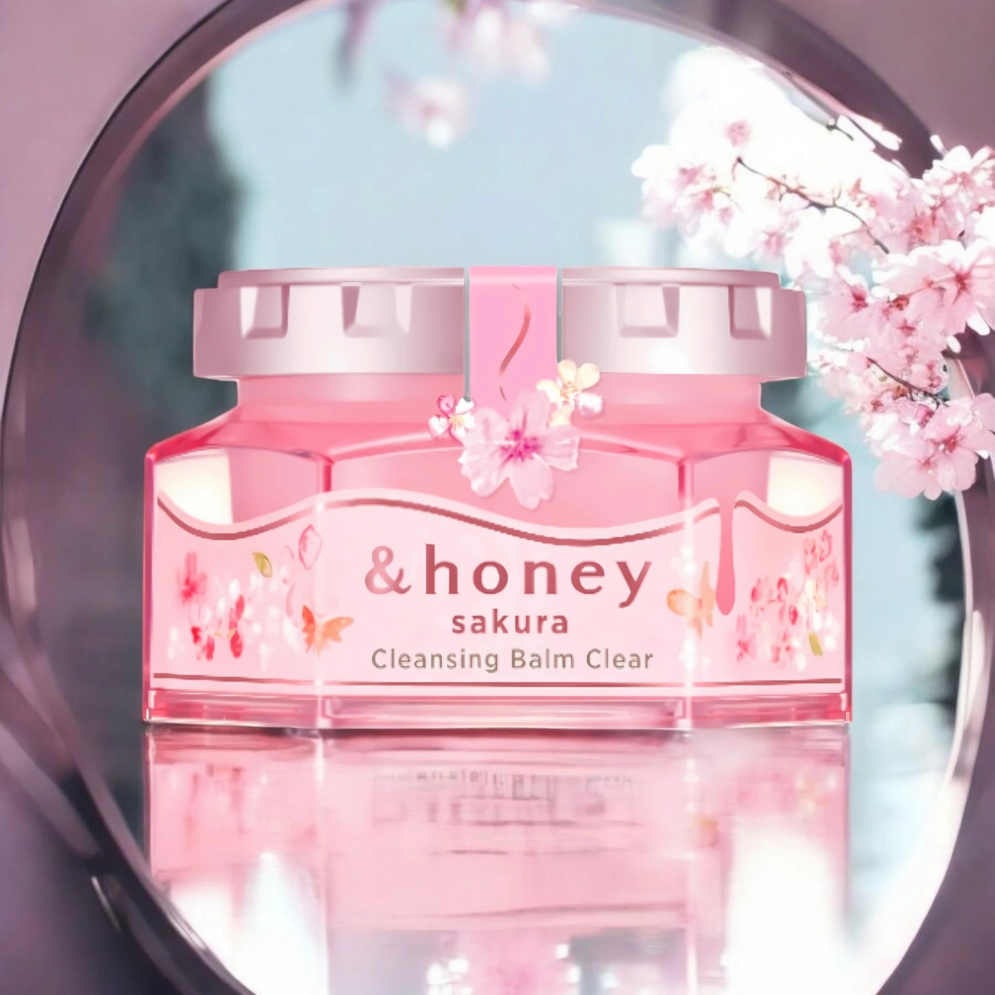 & Honey (Sakura) Cleansing Balm Clear 90g