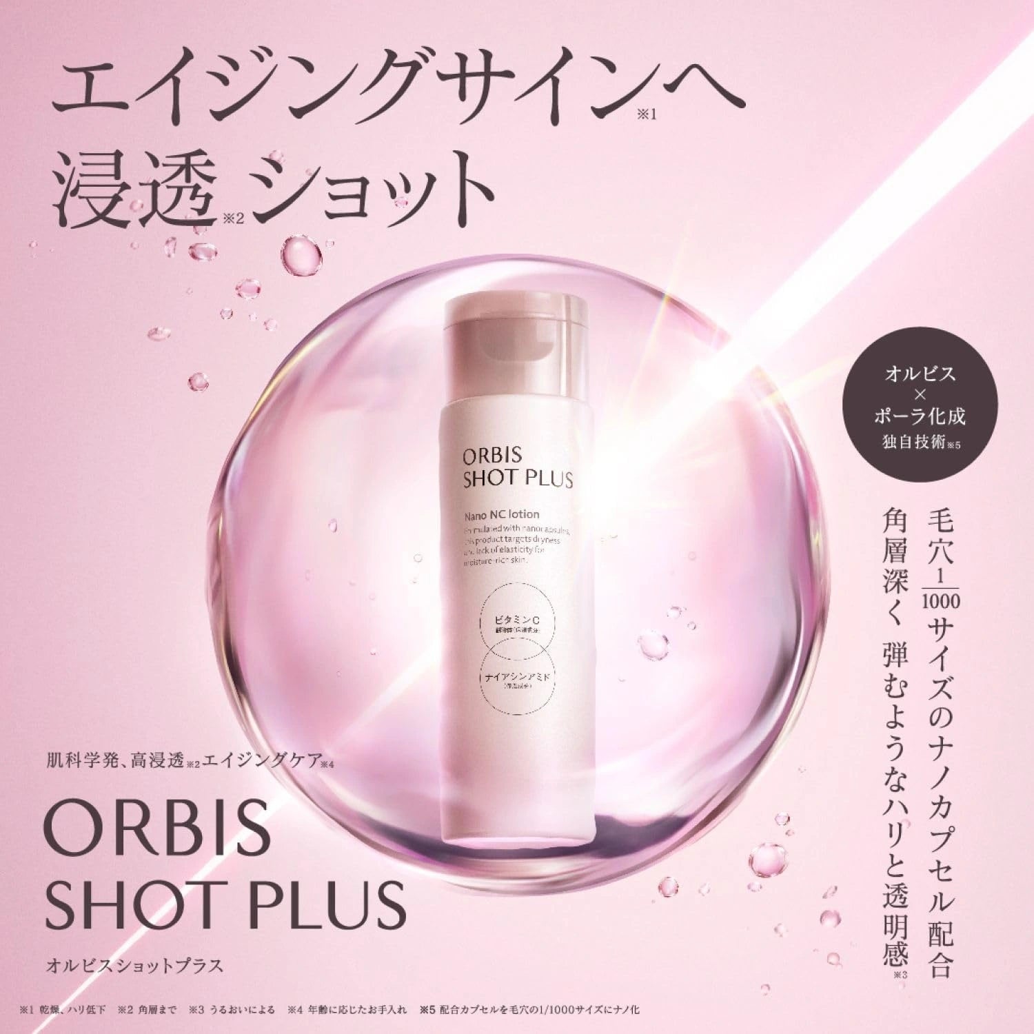 Orbis Shot Plus Nano NC Lotion 150ml