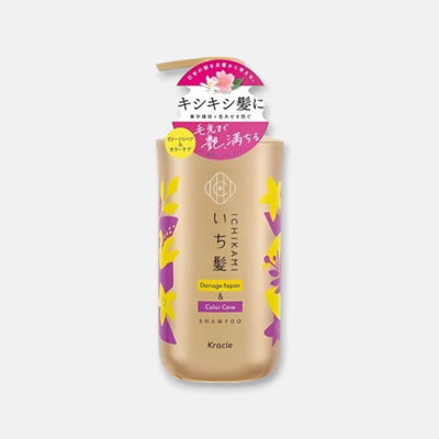 Kracie Ichikami Damage Repair & Color Care Shampoo & Conditioner Set 480ml Each