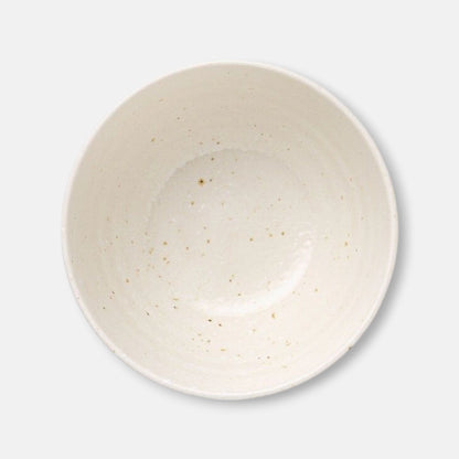 Nitori (Mino Ware) Japanese Ceramic Rice Bowl (Ivory)
