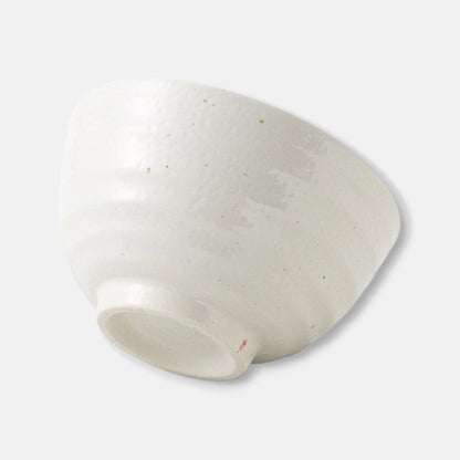 Nitori (Mino Ware) Japanese Ceramic Rice Bowl (Ivory)