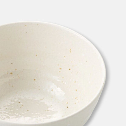 Nitori (Mino Ware) Japanese Ceramic Rice Bowl (Ivory)