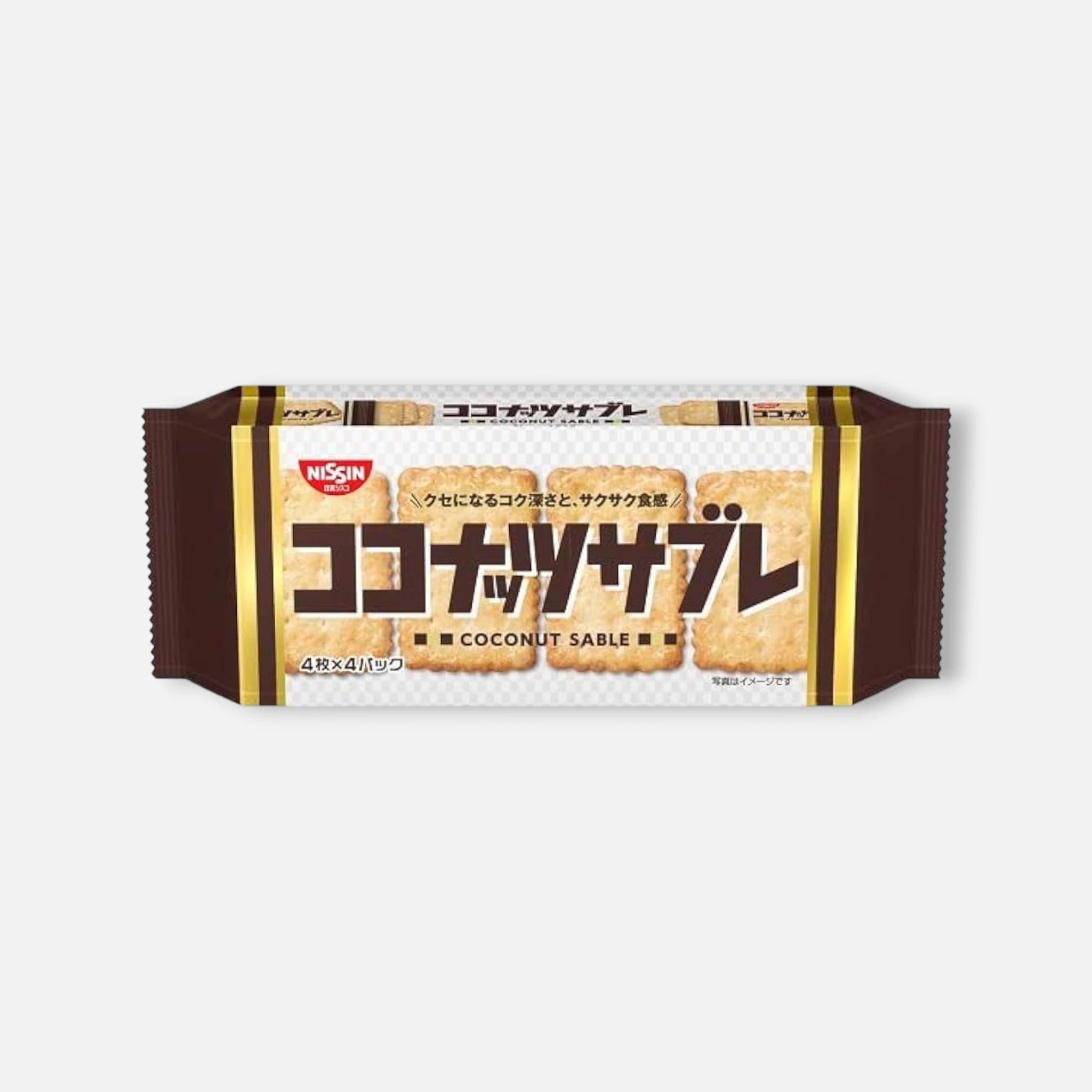 Nissin Foods Coconut Sable Cookies (16 units)