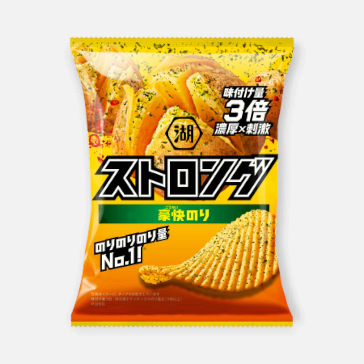Koikeya Strong Gokai Nori Seaweed Potato Chips 53g