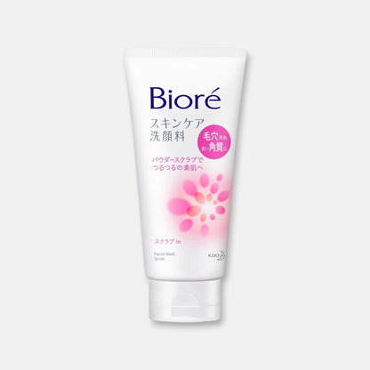 Biore Scrub In Facial Cleanser 130g