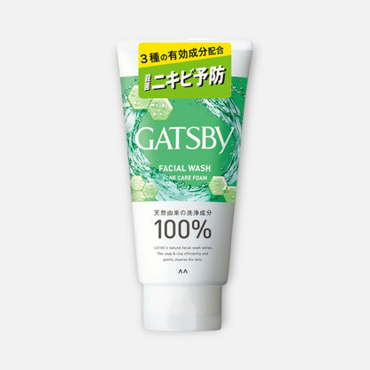 Gatsby Facial Wash Acne Care Foam 130g