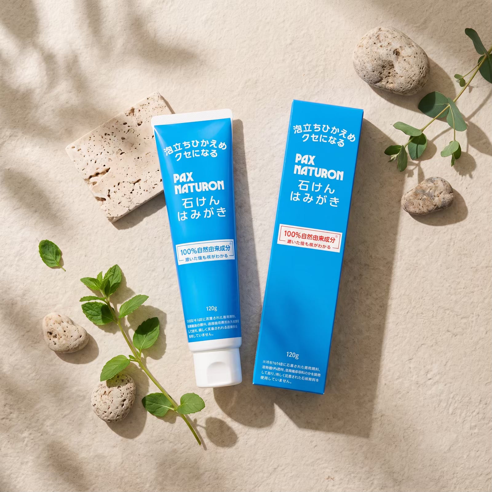 Pax Naturon Soap Toothpaste 120g — Top-angle view