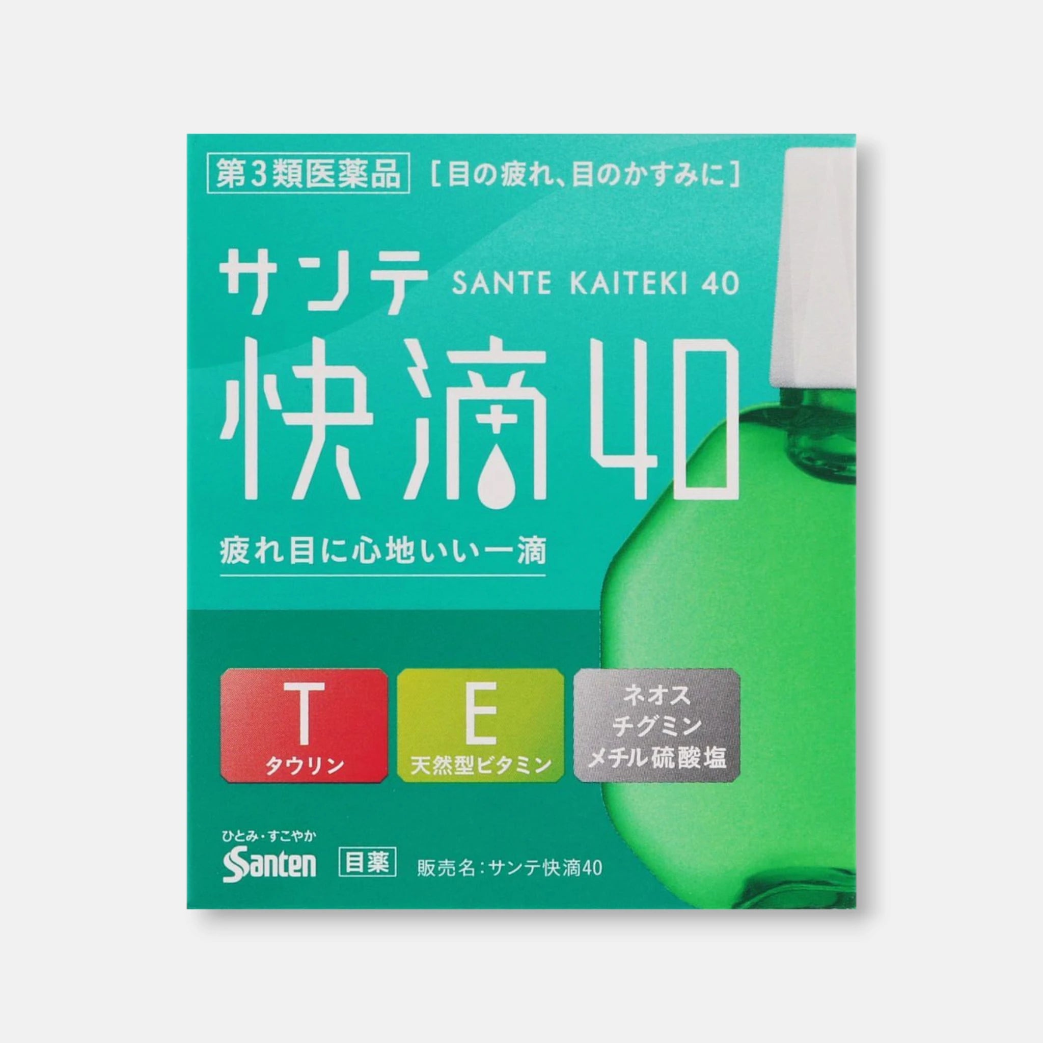 Santen Kaiteki 40 Eye Drops 15ml