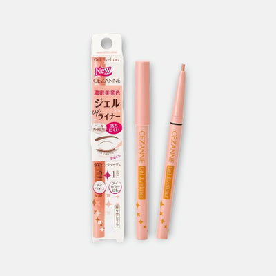 Cezanne Waterproof Gel Eye Liner 0.1g (Various Shades)