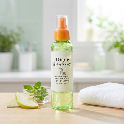 Diane Bonheur Organic Dry Shampoo Fresh Pear & Mint 120ml