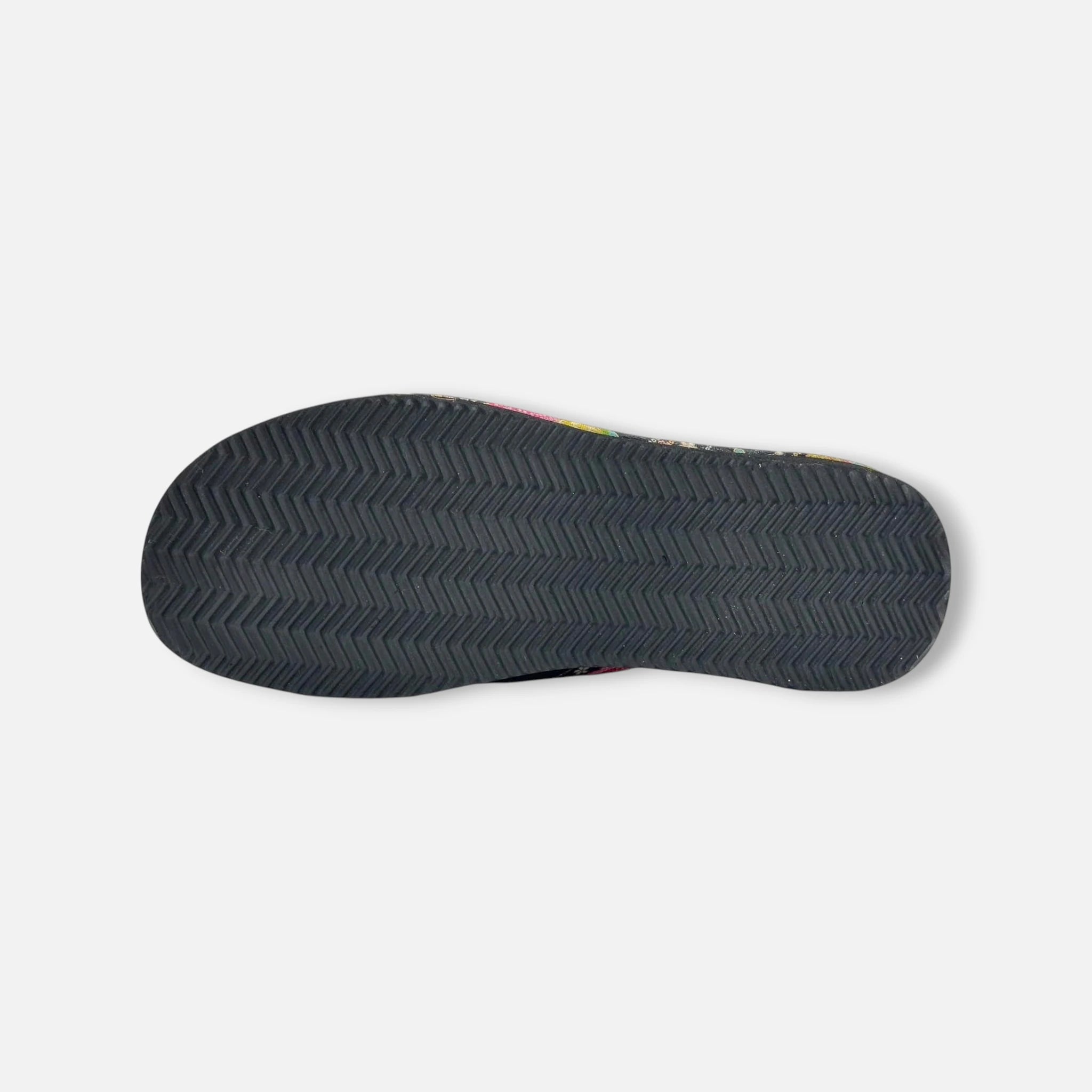 Japanese Pattern Tatami Style Women's Saldal (3530 Black)