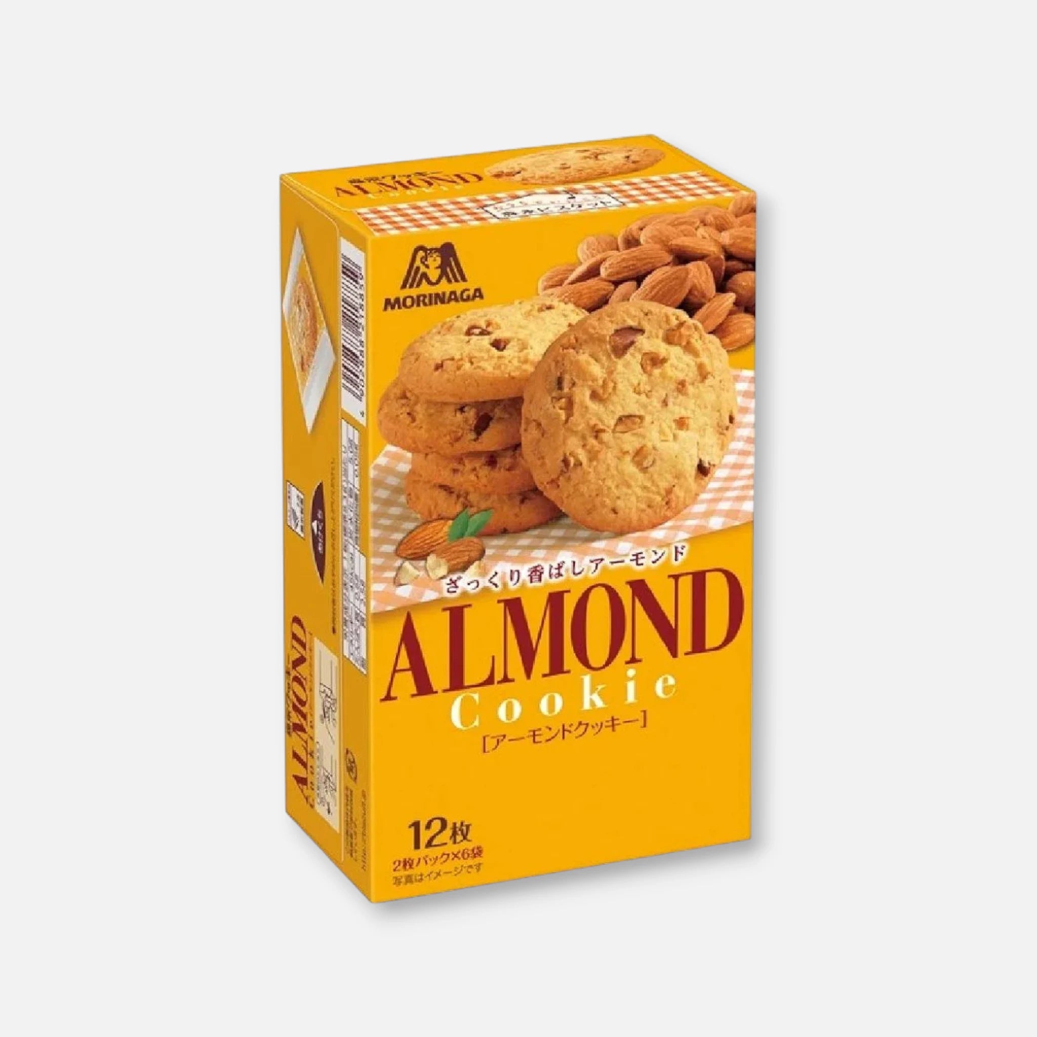 Morinaga Almond Cookie (12 Pieces)