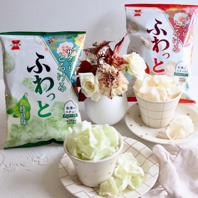 Iwatsuka Seika Edamame Flavored Rice Chips 41g