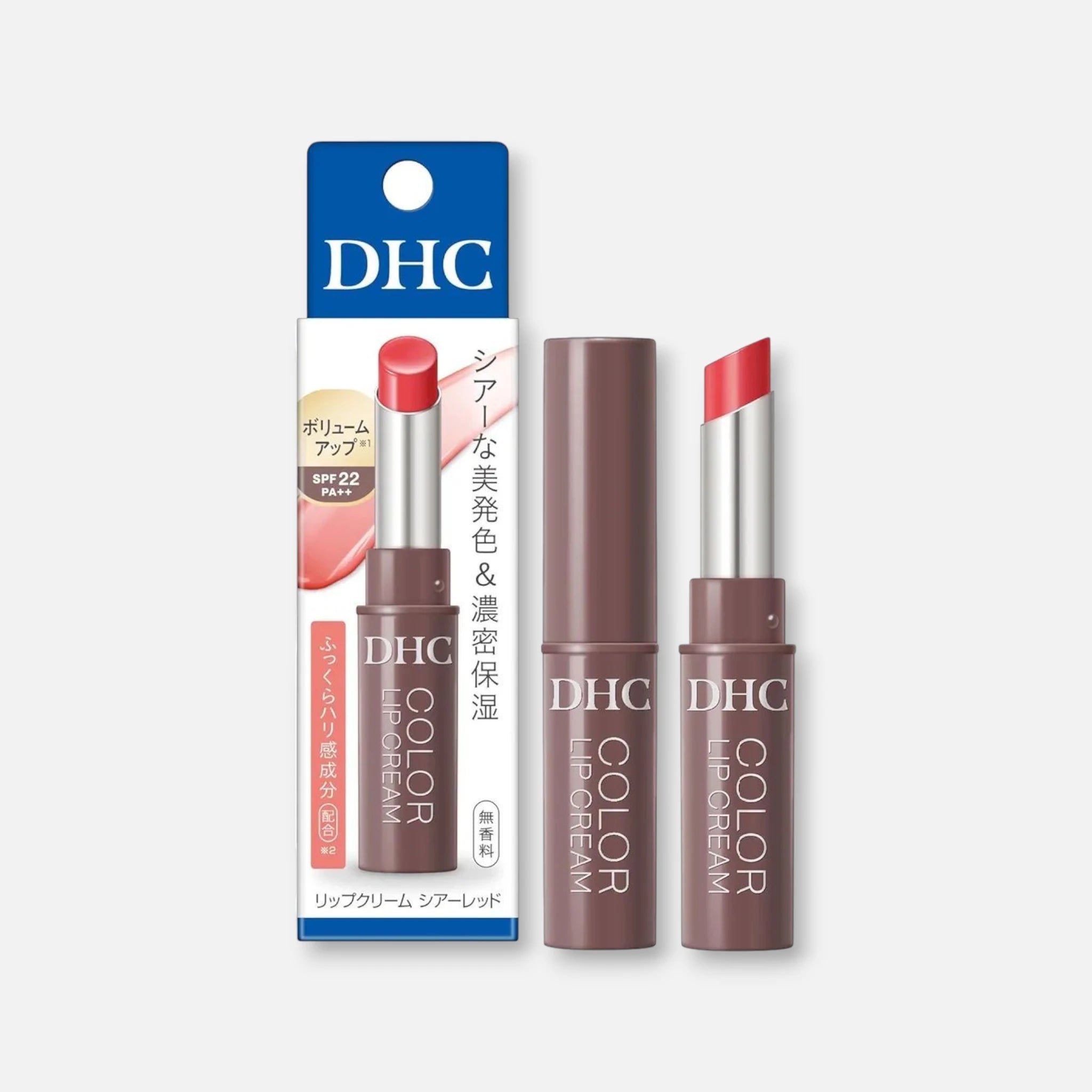 DHC Color Lip Cream SPF22 PA++ 1.5g (Various Shades)
