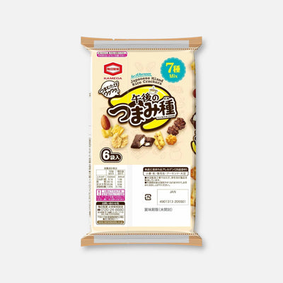 Kameda Gogo No Tsumami Dane Mixed Rice Crackers (6 Packs Inside)